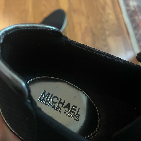 ⚠️ Michael Kors Felix Black and snake print premium trainers/sneakers - Picture 8 of 9